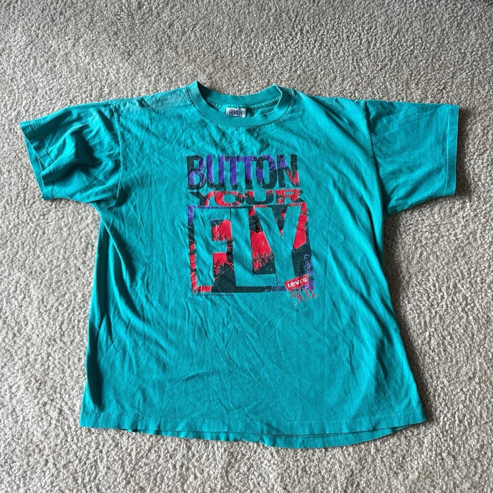 Vintage Levi's Teal Tee